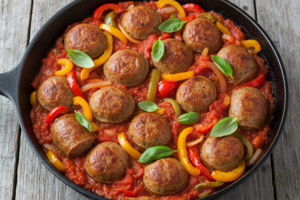 Easy One-Pan Italian Sausage and Peppers