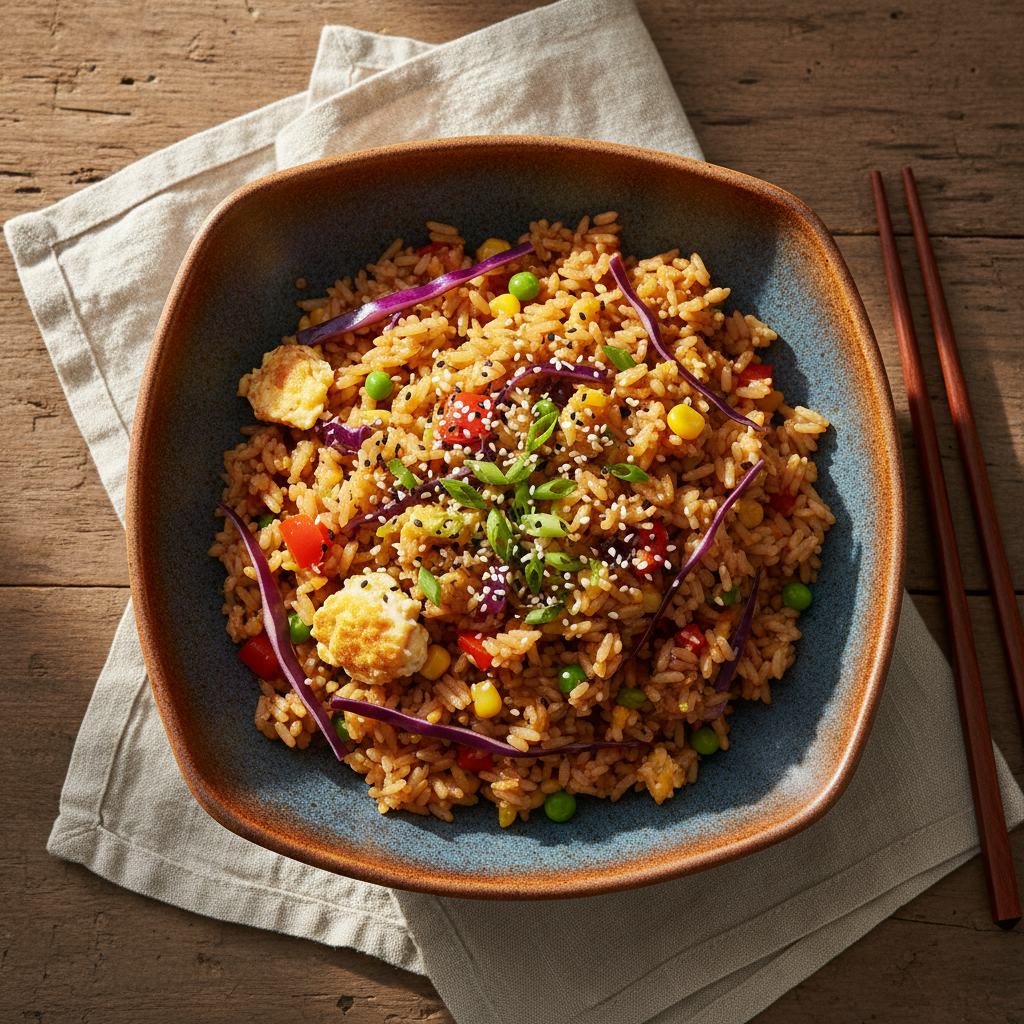Easy Stovetop Breakfast Fried Rice
