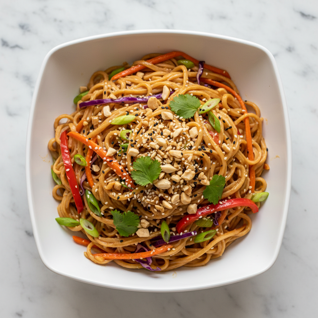 Easy Thai Peanut Noodles