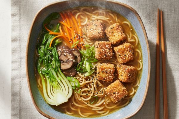 Easy Vegan Miso Ramen (Stovetop, 20-Minute)