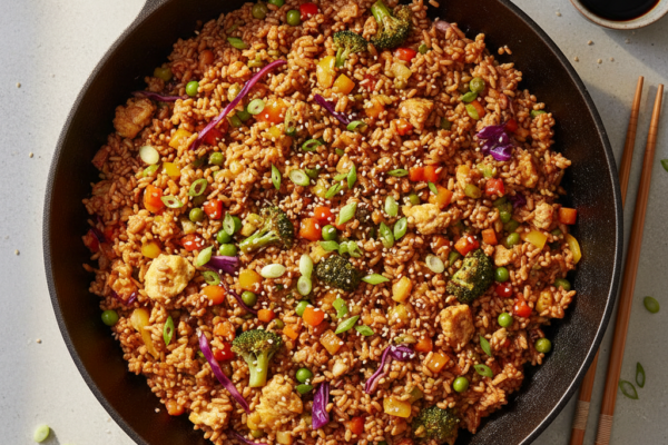 Gluten-Free Asian-Style Cauliflower Fried Rice