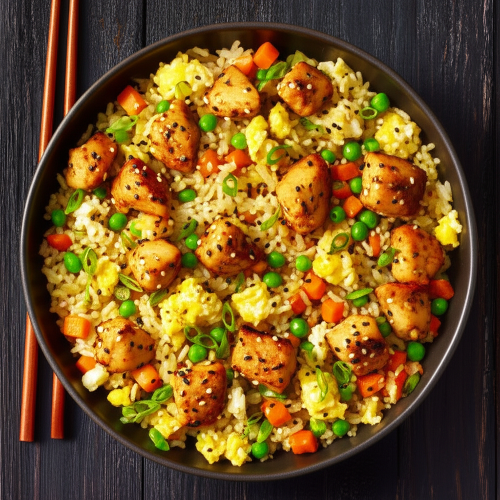 Easy Gluten-Free Chicken Fried Rice