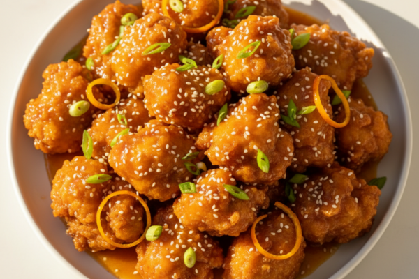 Gluten-Free Crispy Orange Chicken (Stovetop)