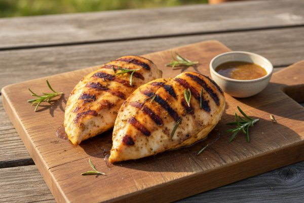 Easy Grilled Honey Mustard Chicken Breasts