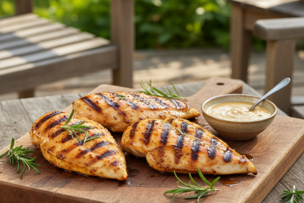 Easy Grilled Honey Mustard Chicken Breasts