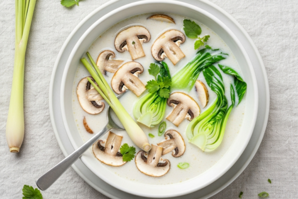 Healing Lemongrass Coconut Detox Soup