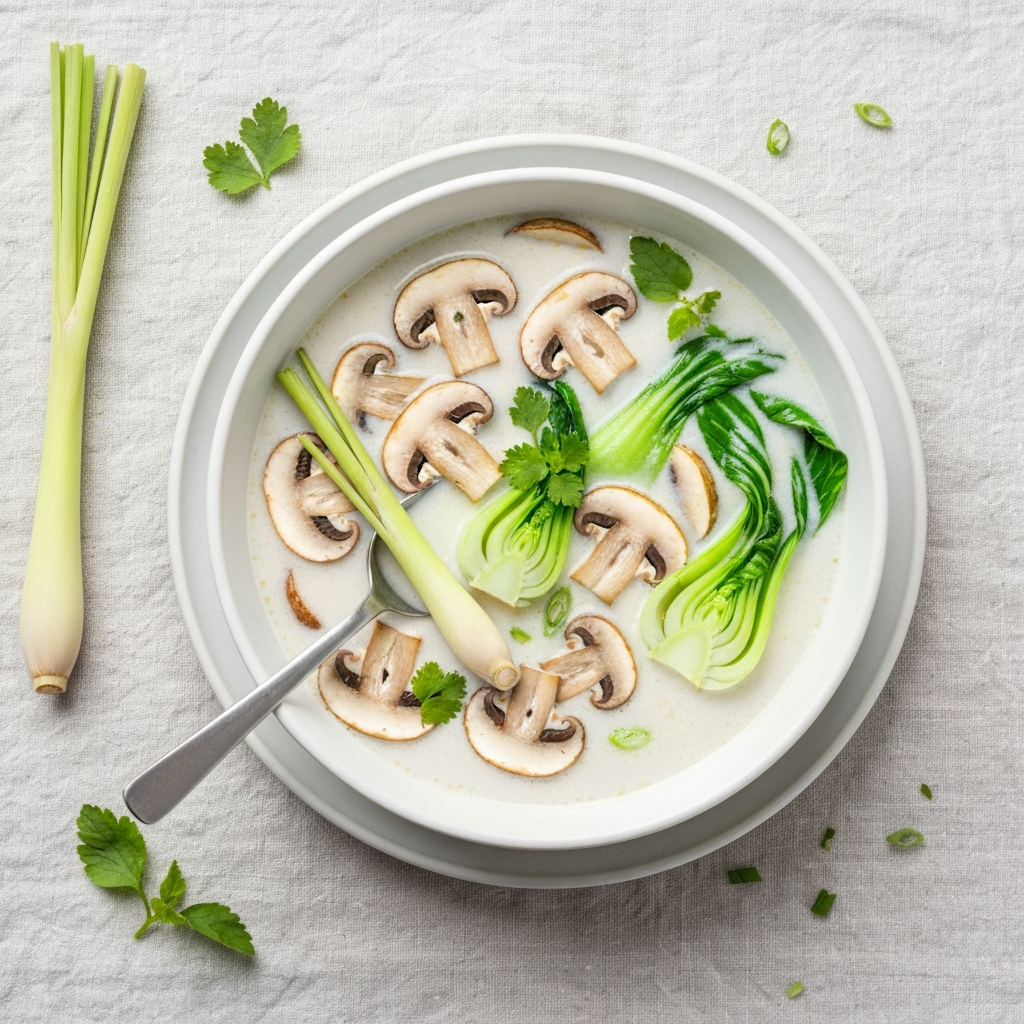 Healing Lemongrass Coconut Detox Soup