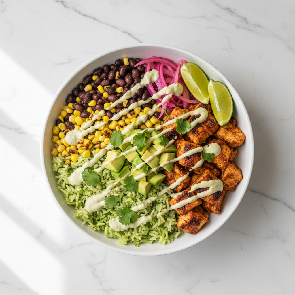 Smoky Chipotle Chicken Avocado Bowl