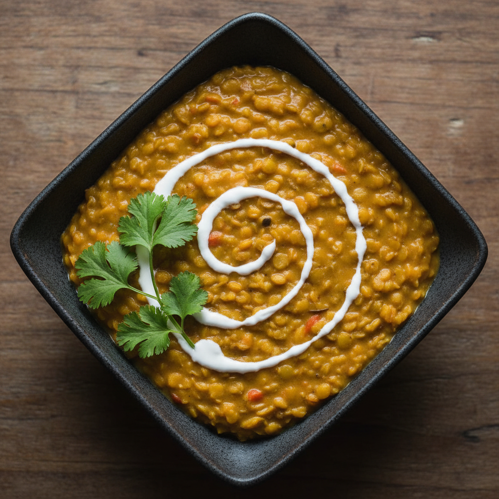 Easy Vegetarian Coconut Lentil Dal