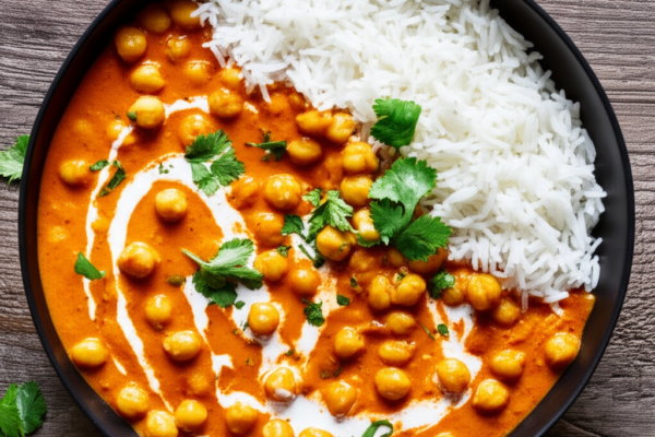 Vegan Chickpea Tikka Masala (Stovetop)