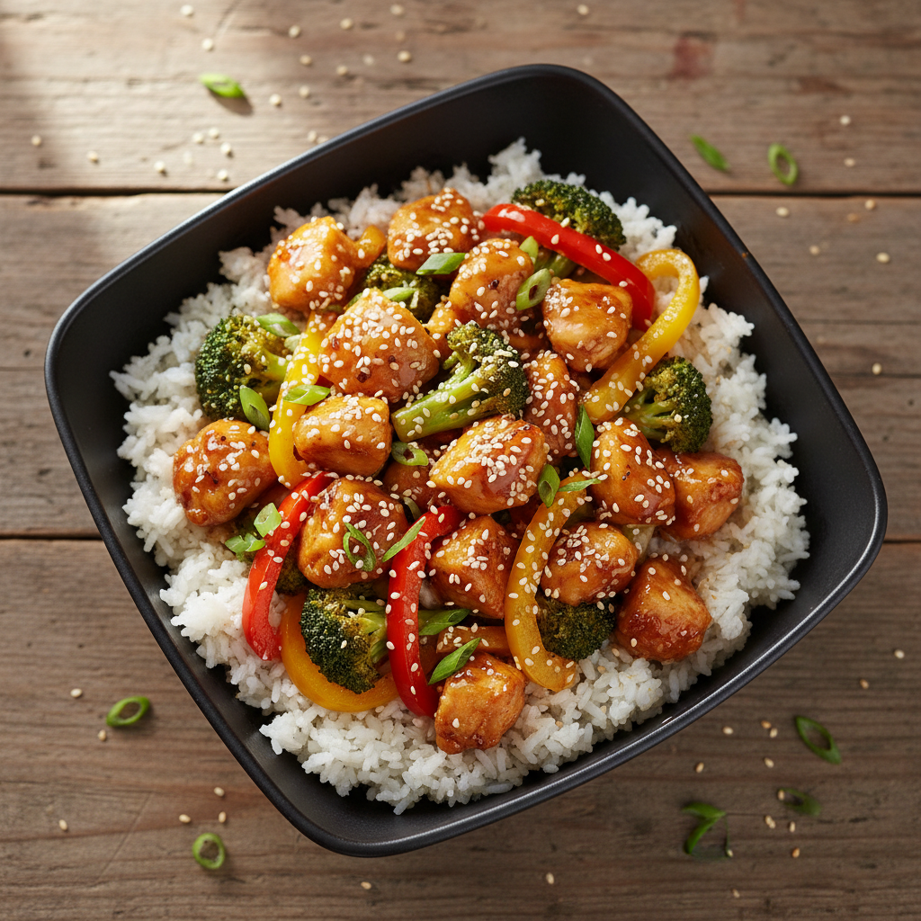 Easy Honey Garlic Chicken Stir-Fry