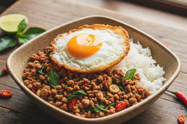 Gluten-Free Thai Basil Ground Pork (20 Minutes)