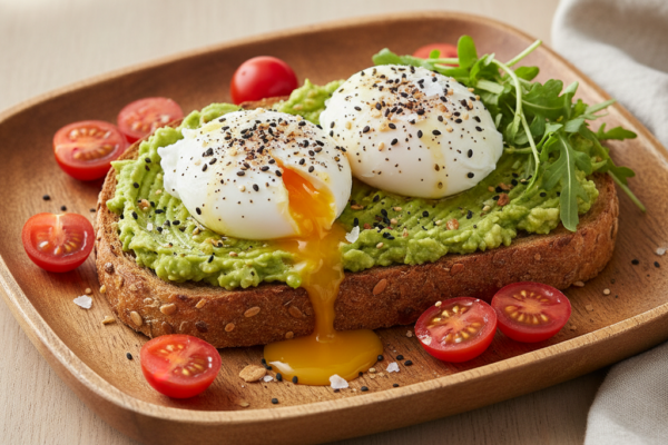 Loaded Avocado Toast with Perfect Poached Eggs