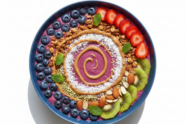 Energy-Boosting Berry Smoothie Bowl