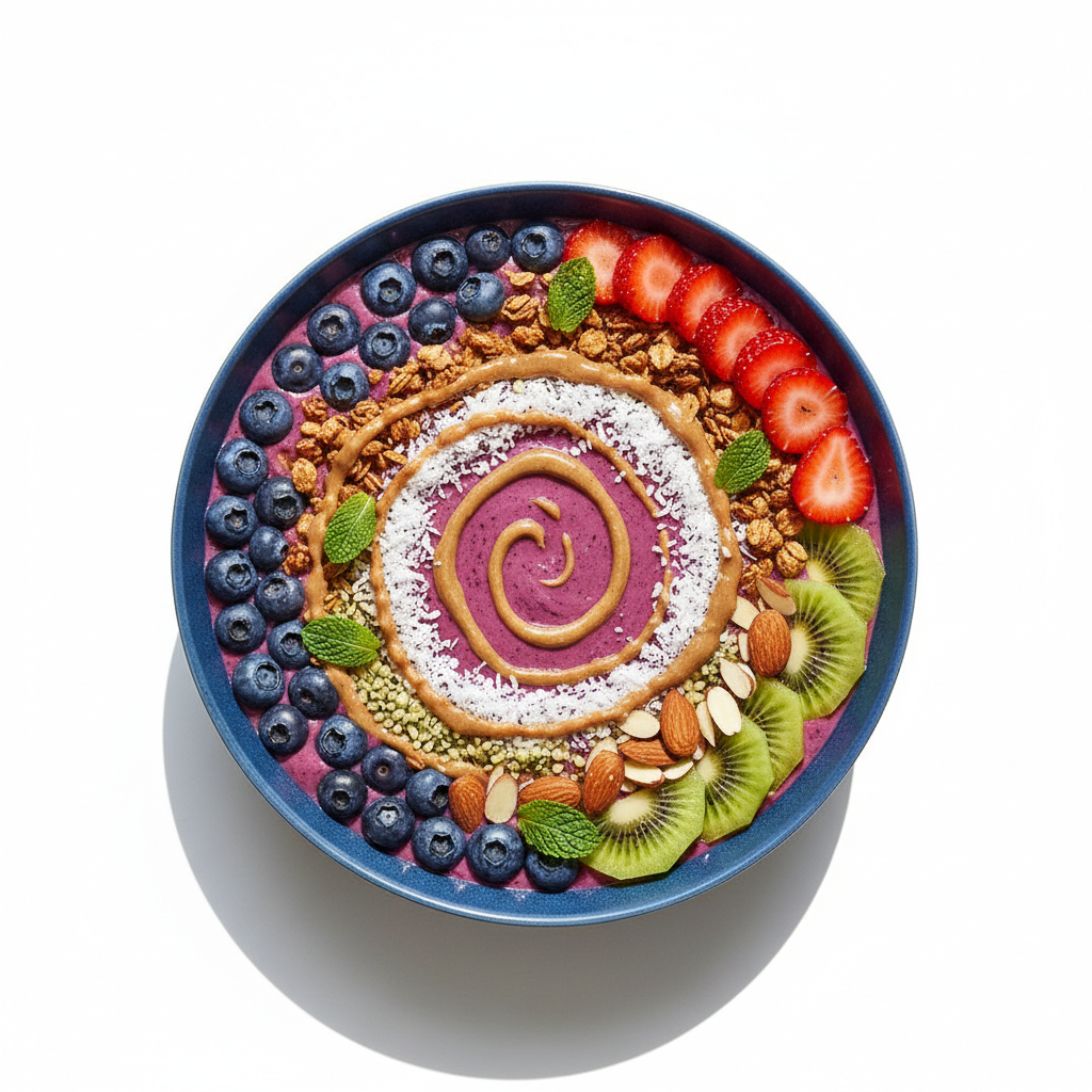 Energy-Boosting Berry Smoothie Bowl