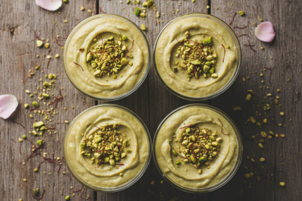 Stovetop Cardamom Pistachio Pudding (Dairy-Free)
